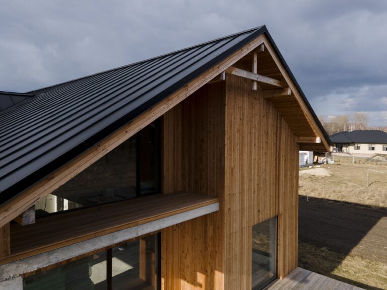 wooden roofing